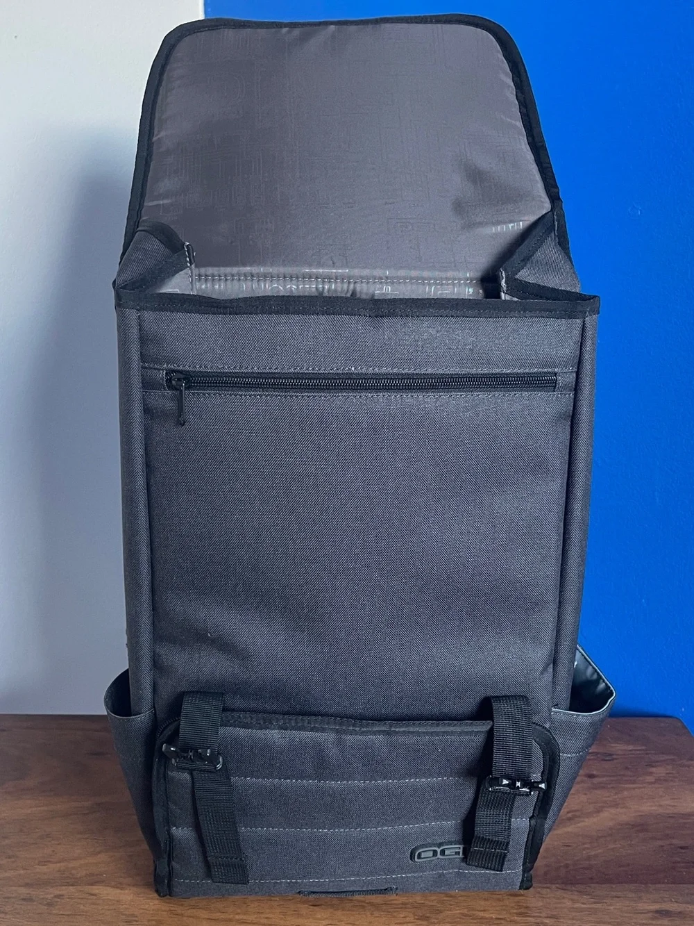 OGIO Black Men's Roll-Top Backpack “Apex Rucksack”